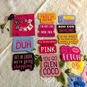 Mean girls keychain and magnets